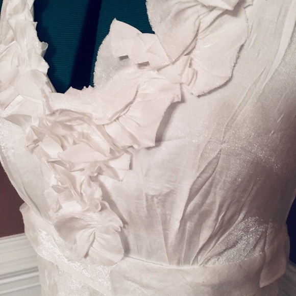 Size 10 white dress - Picture 4 of 4